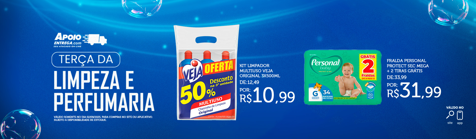 Terça da Limpeza e Perfumaria